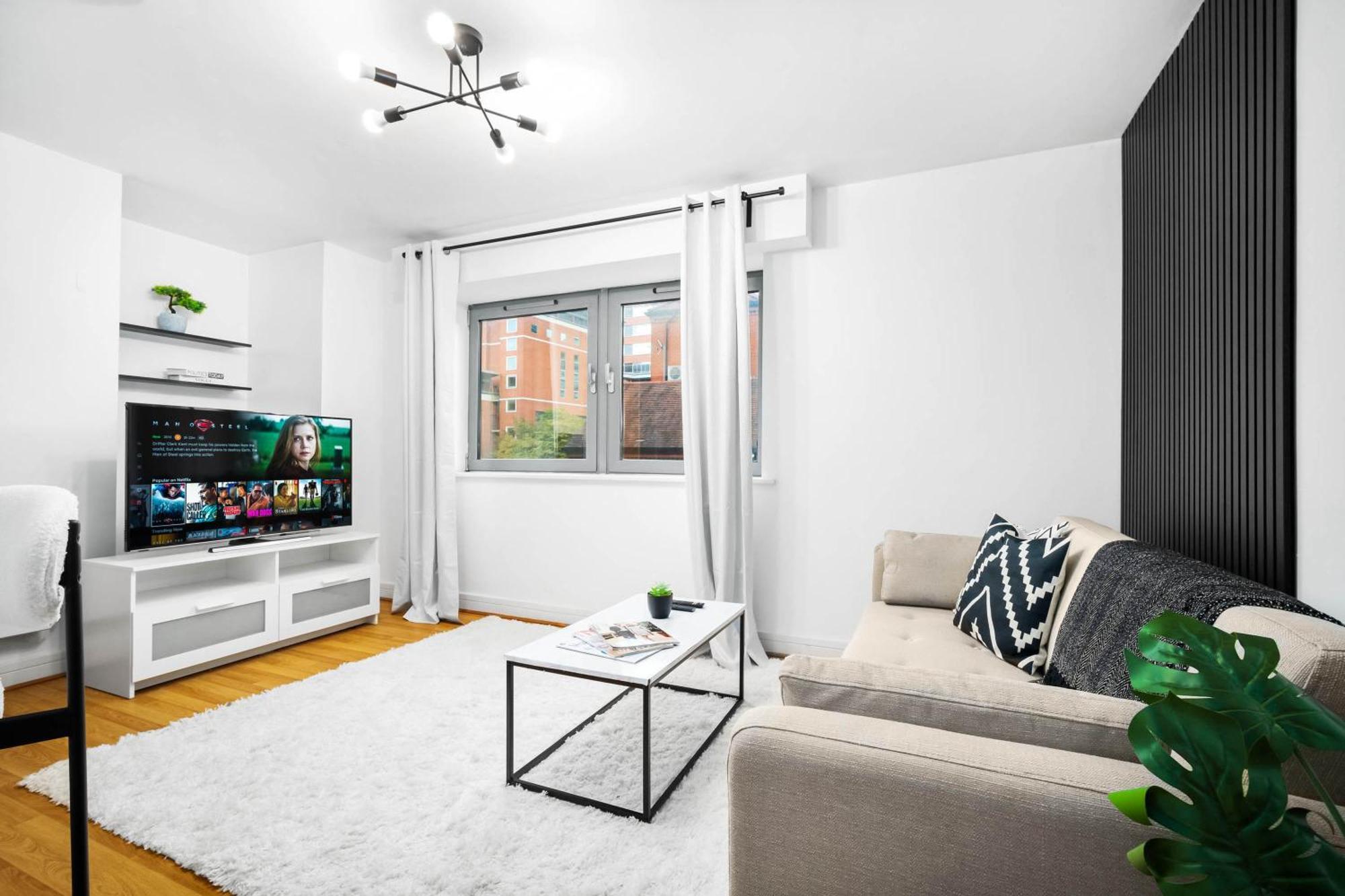 Centre - Twin Beds - Smart Tv - Netflix 304f Apartment *