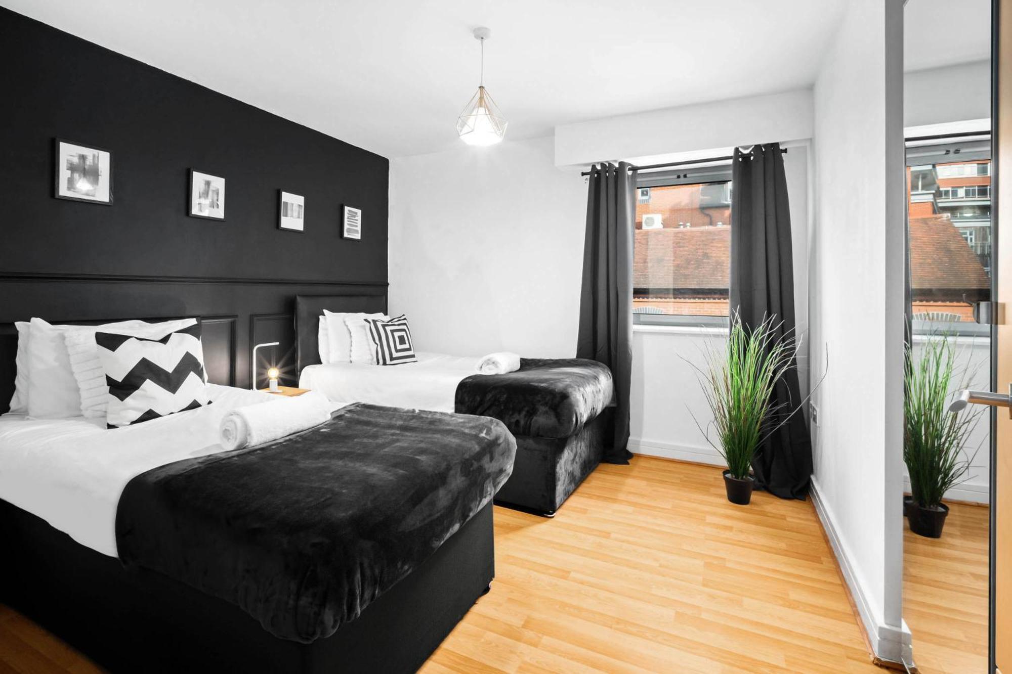 Apartment Centre - Twin Beds - Smart Tv - Netflix 304f *